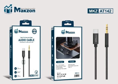 Makzon MKZ AT142 Type-C to 3.5mm AUX Audio Cable